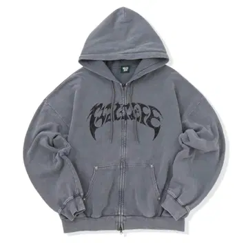 that's Life (댓츠 라이프) 지퍼 후드티 그레이 XL