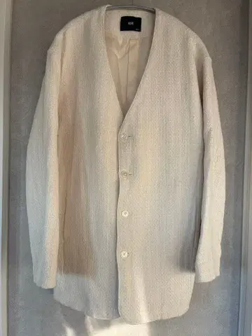 HARE 노카라 트위드 자켓 S