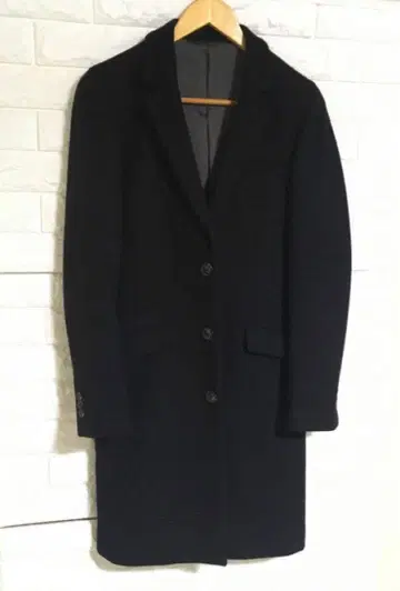 GOSTAR DE FUGA 체스터 코트 블랙 S 사이즈 44