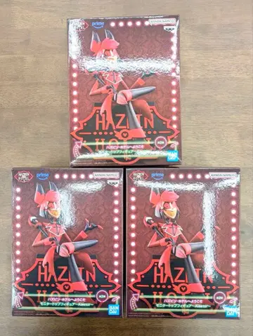 해즈빈 호텔에 오신 것을 환영합니다 모니터 탑 피규어 알래스터 3체 세트