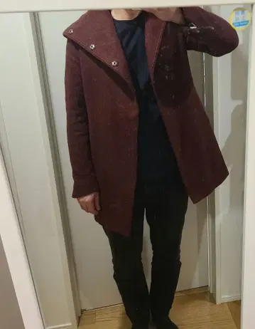 후드 부착 랩 코트 N4 랩 코트