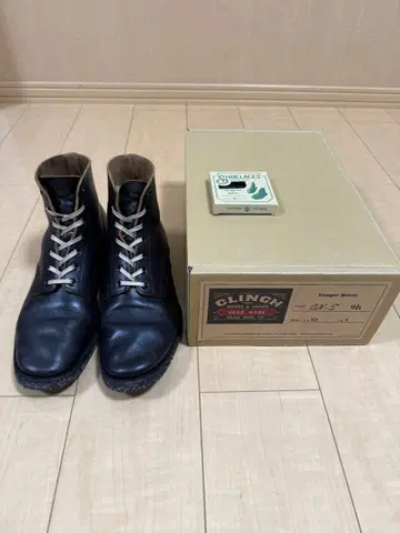 Brass CLINCH Yeager Boots Horsebutt