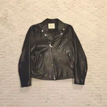 FREAK'S STORE 램 가죽 더블 라이더스 S 블랙