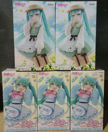 하츠네 미쿠 Fashion 피규어 묶음 판매
