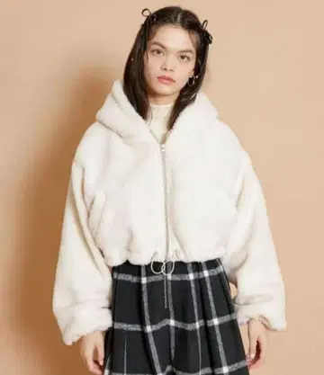 후드 보아 블루종