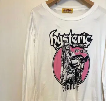 HYSTERIC VIP CLUB 숏 기장 롱 T셔츠