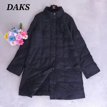 새상품급 닥스 DAKS 다운 코트 고급 빅 사이즈 XL 블랙