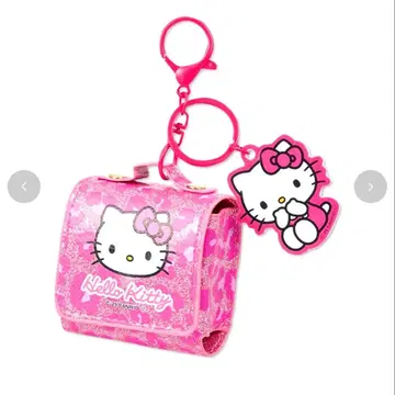 헬로키티 멀티 케이스 참 핑크 레오파드