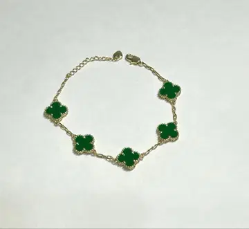 만박 나이지리아 꽃 모티브 그린 팔찌 코먼즈 액세서리