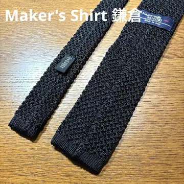 [ 새상품급 ] Maker's Shirt 카마쿠라 넥타이 이탈리아제