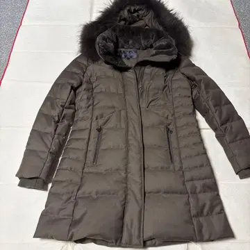 RUIRUE 다운 자켓 퍼 후드