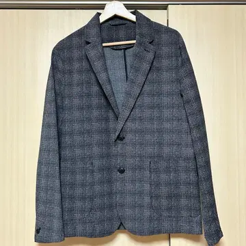 ikka 하운드투스 체크 패턴 자켓 거의 미사용