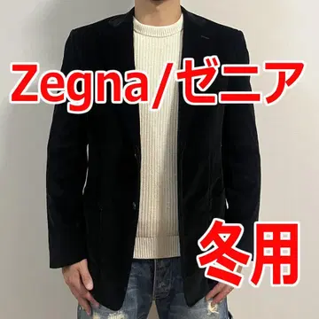 따뜻한 제냐 코듀로이 테일러드 자켓 겨울용