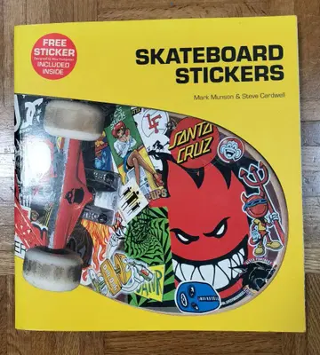 SKATEBOARD STICKERS 외국도서