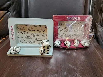 [미사용품] 초기 타레판다 사진 프레임 2색 세트