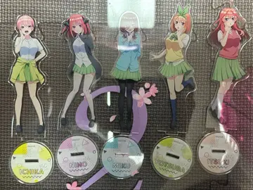 5등분의 신부 신부전 아크릴 스탠드 5인 세트