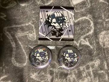 BLEACH 쿠치키 뱌쿠야 THE캐릭터 캔뱃지 정사각형 브로마이드