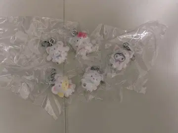 산리오 메지루시 액세서리 후와후와 스노우