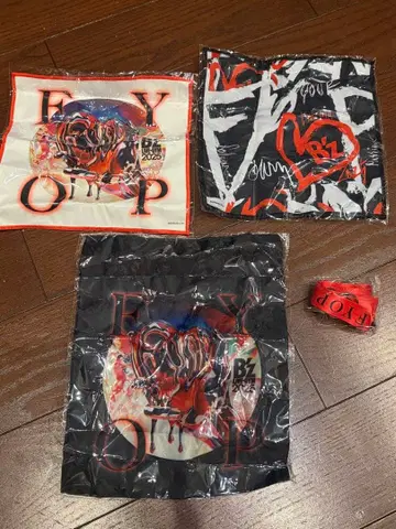 B'z FYOP LIVE-GYM 2025 가챠가챠 미니 토트 외