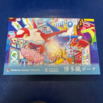 포켓몬 센터 하카타 오리 파우치 피카츄