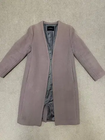 그린 레이블 릴랙싱 노카라 코트