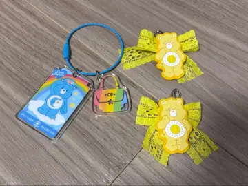 케어베어 신발 액세서리 키링 세트