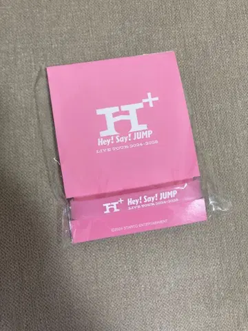 새상품 Hey! Say! JUMP 러버 밴드 핑크