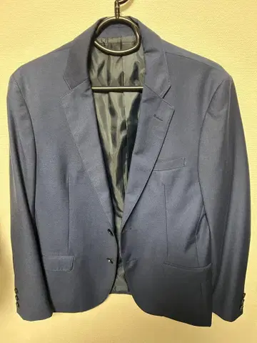 네이비 테일러드 자켓