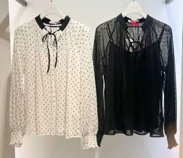 Pinky&Dianne 블라우스 38 블랙