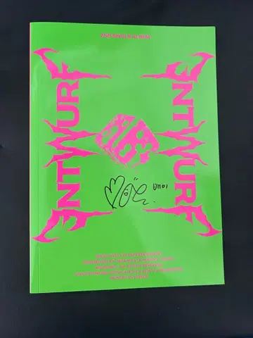 사인 포함 2ND SINGLE ALBUM 베이