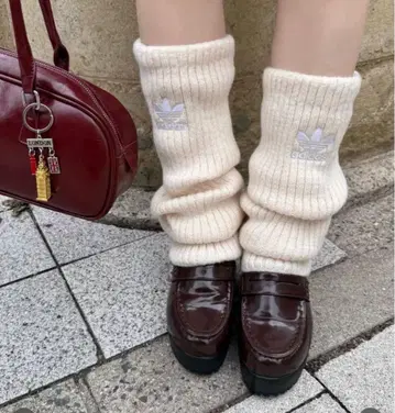 아디다스 레그 워머 화이트