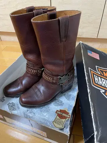 할리데이비슨 엔지니어 부츠 24-25cm