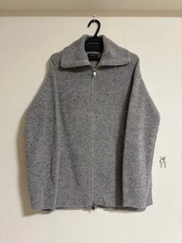 INDIVI 그레이 니트 가디건 38 사이즈