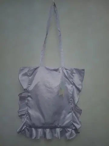 새상품 GELATO PIQUE 라벤더 프릴 토트백