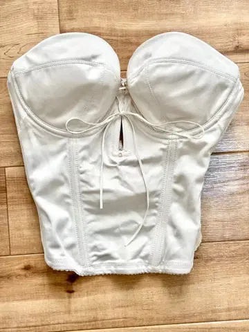 백리스 뷔스티에 E70 브라이덜 보떼 고급 브라이덜 이너 결혼식 등 용