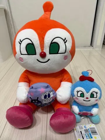 Go! Go! 호빵맨 짤랑이 봉제 인형 코킨짱