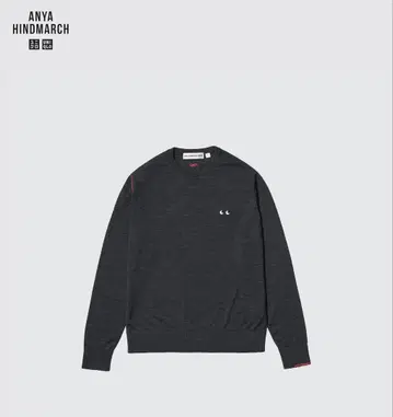 UNIQLO 아냐 메리노 크루넥 스웨터 S