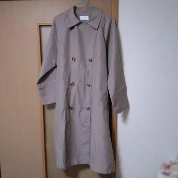 GLOBALWORK 새상품 베이지 더블 브레스트 트렌치코트 L