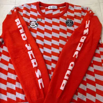 and per se 다이아몬드 패턴 스웨터