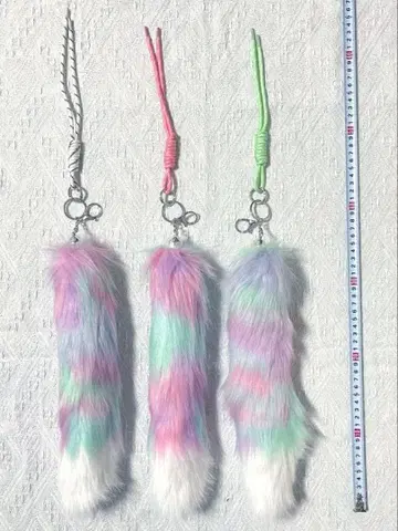 푹신푹신 키링 꼬리 참 인기