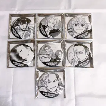 WIND BREAKER 캔뱃지 8개 세트