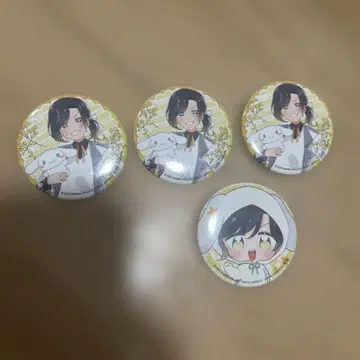 아이레귤러 보이즈 유스케 캔뱃지 4개 세트 산리오 콜라보