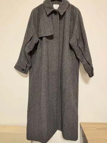 HARE 래글런 울 코트 그레이 여성용