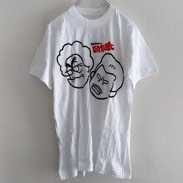 다운타운 T셔츠 프리 사이즈 마츠모토 히토시 하마다 마코토 빈티지