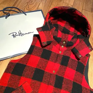 론 헤르만 체크 다운 베스트 빨검 S