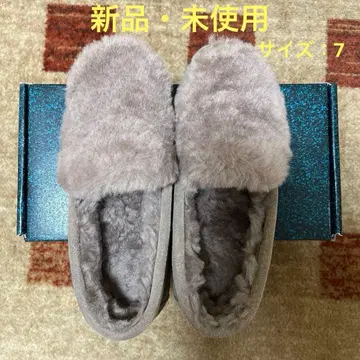 새상품 미사용 EMU 에뮤 모카신 베이지 신발 7