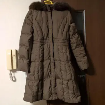 ANAYI 후드 부착 다운 코트