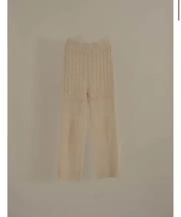 Eaphi plant motif knit pants