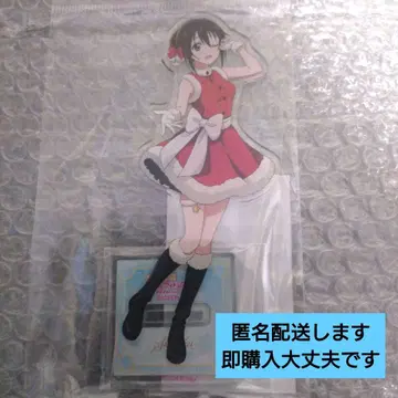 러브 라이브 니지가사키 학원 산타 의상 아크릴 스탠드 사쿠라자카 시즈쿠