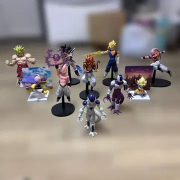 [개봉 완료] [10체 세트] 드래곤볼 피규어